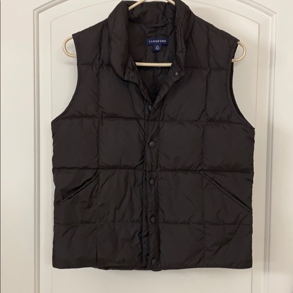 Lands' End Other - Lands’ End Big Kids black puffer vest